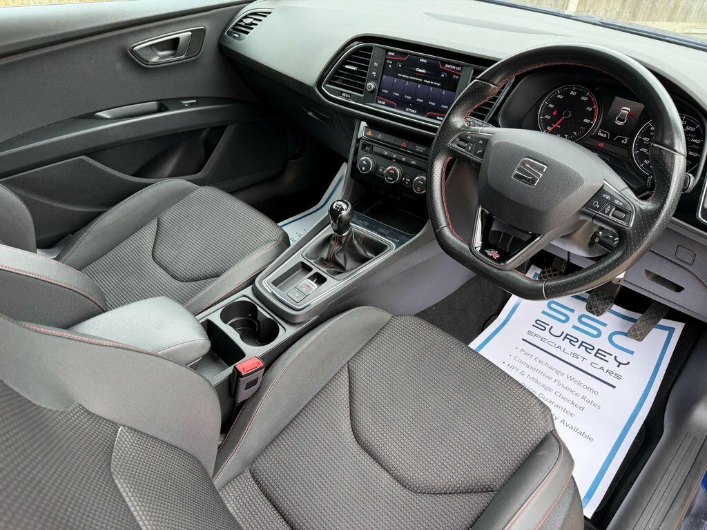 Seat Leon 1.4L Fr Technology YK17SJR Blue #5