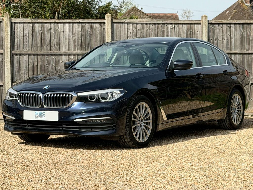 BMW 5 Series 2L Se HV68GPY Blue #2