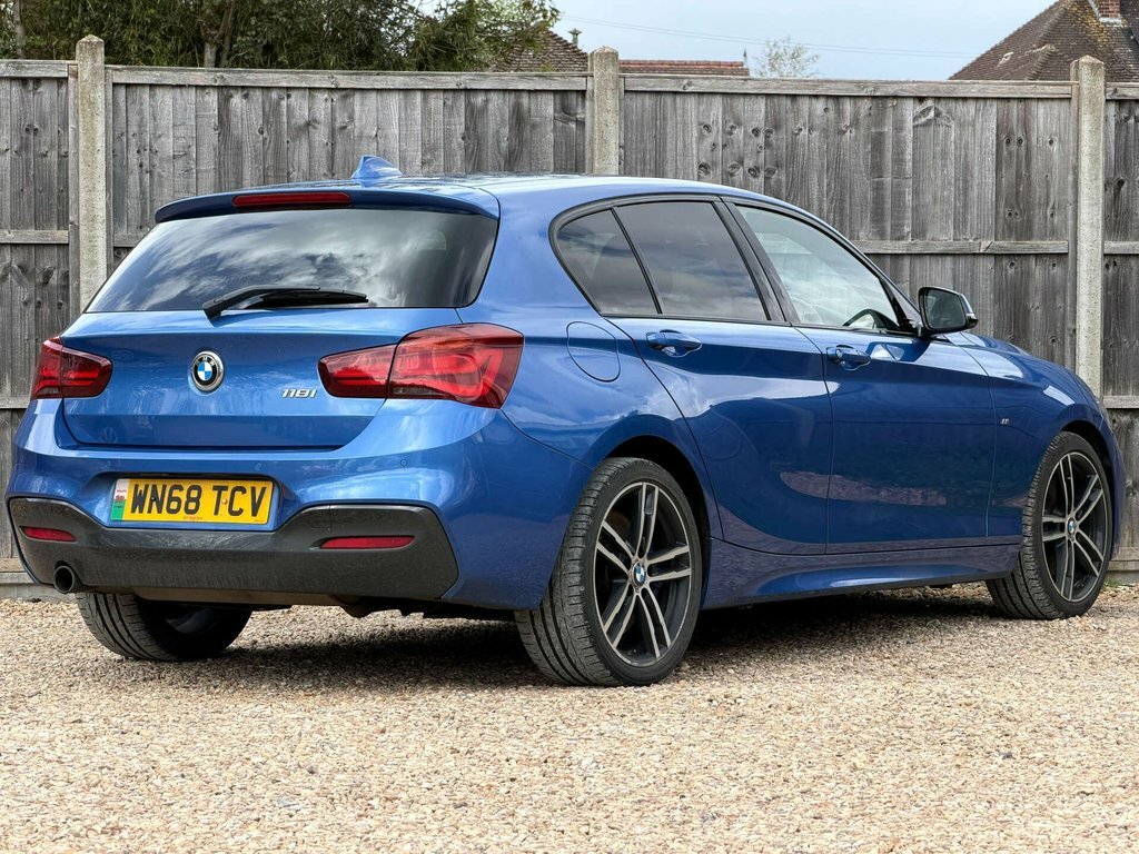 BMW 1 Series 1.5L M Sport Shadow Edition WN68TCV Blue #3
