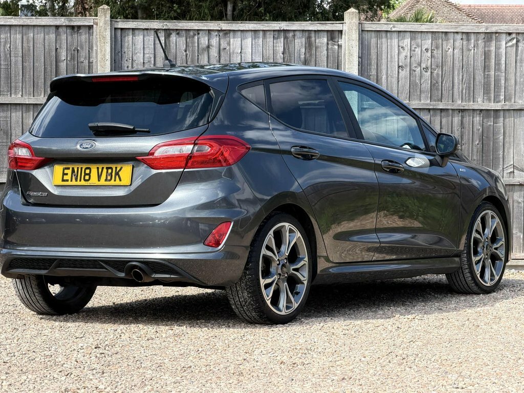 Ford Fiesta 1L St-line X EN18VBK Grey #3