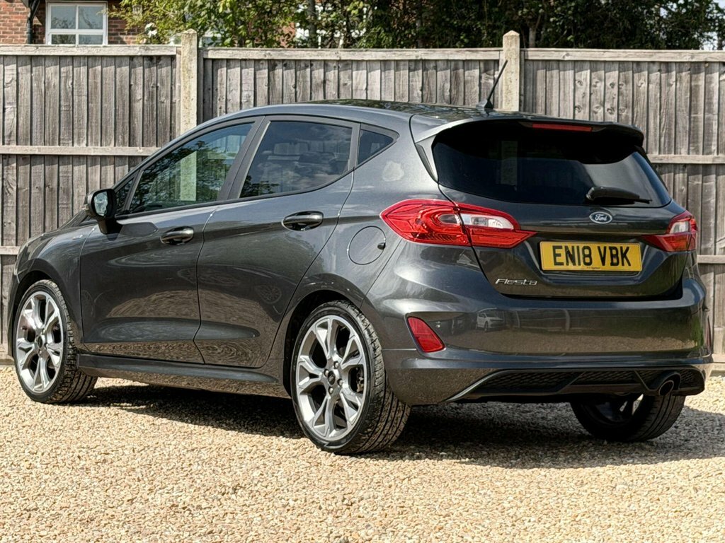 Ford Fiesta 1L St-line X EN18VBK Grey #4