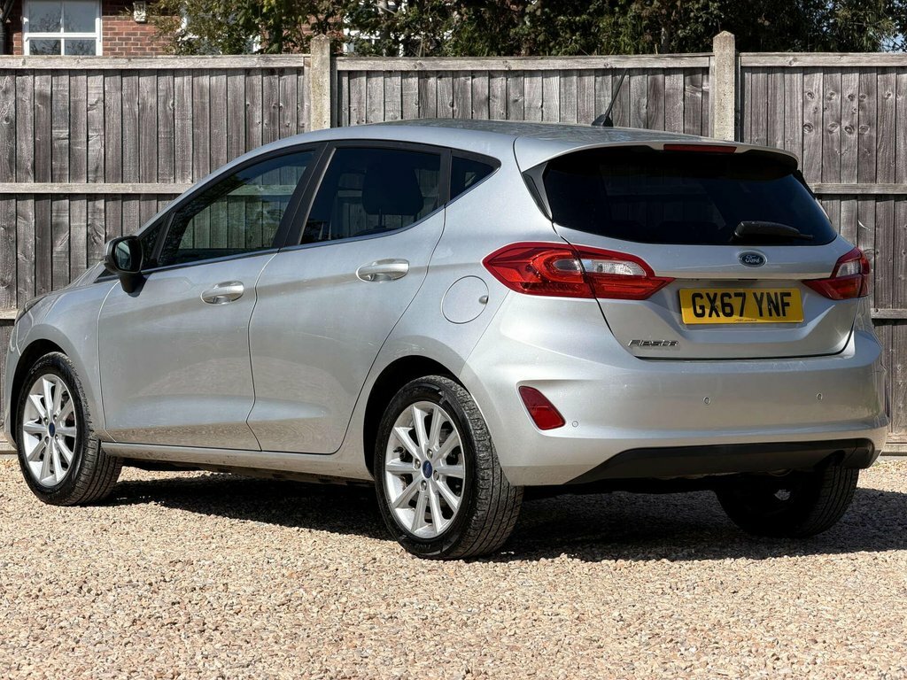 Ford Fiesta 1L Titanium GX67YNF Silver #4