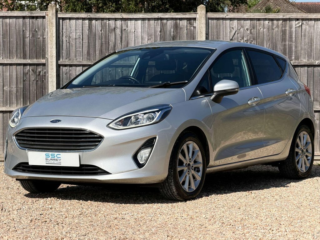 Ford Fiesta 1L Titanium GX67YNF Silver #2