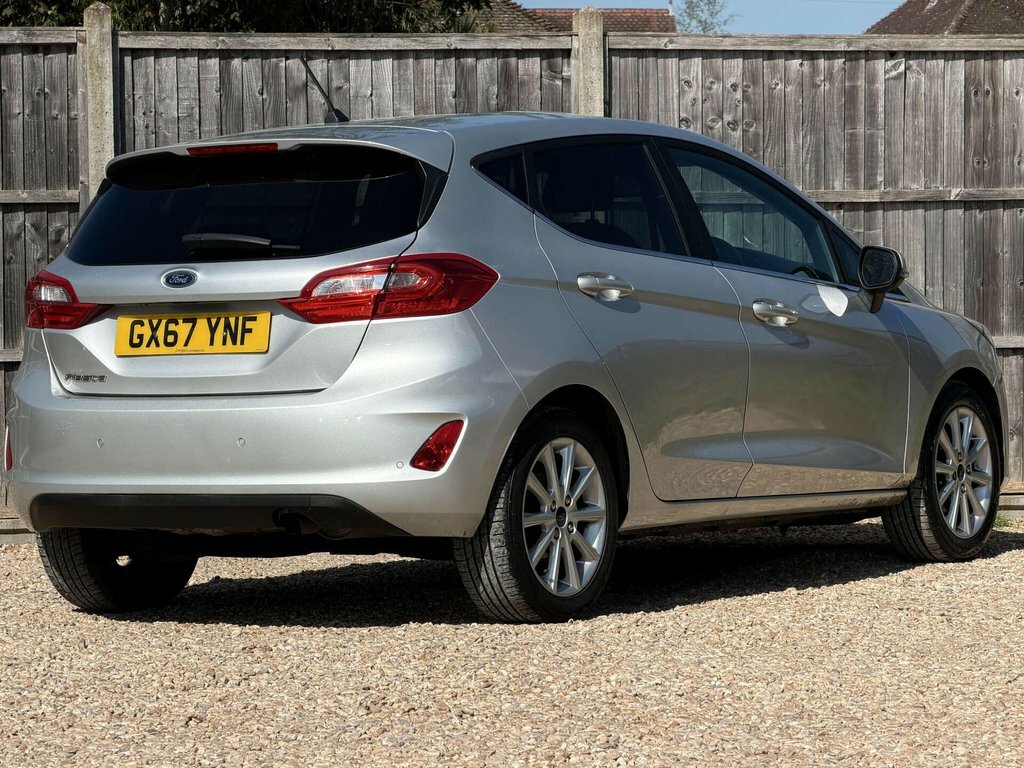 Ford Fiesta 1L Titanium GX67YNF Silver #3
