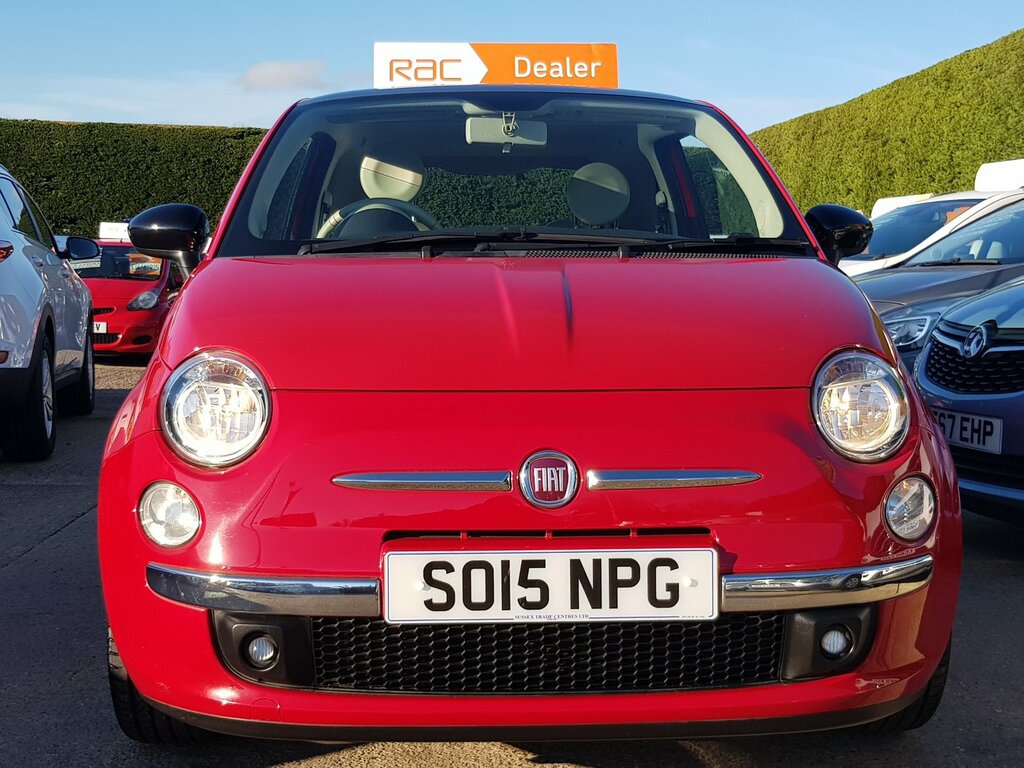 Fiat 500 1.2 Cult - Full Leather Pan-roof SO15NPG Red #6
