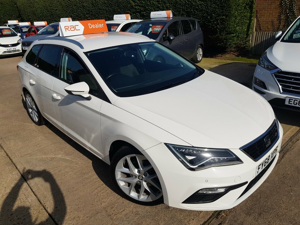 Seat Leon 1.5 Tsi Evo Fr Estate Parking Sensors FY68XPR White #3