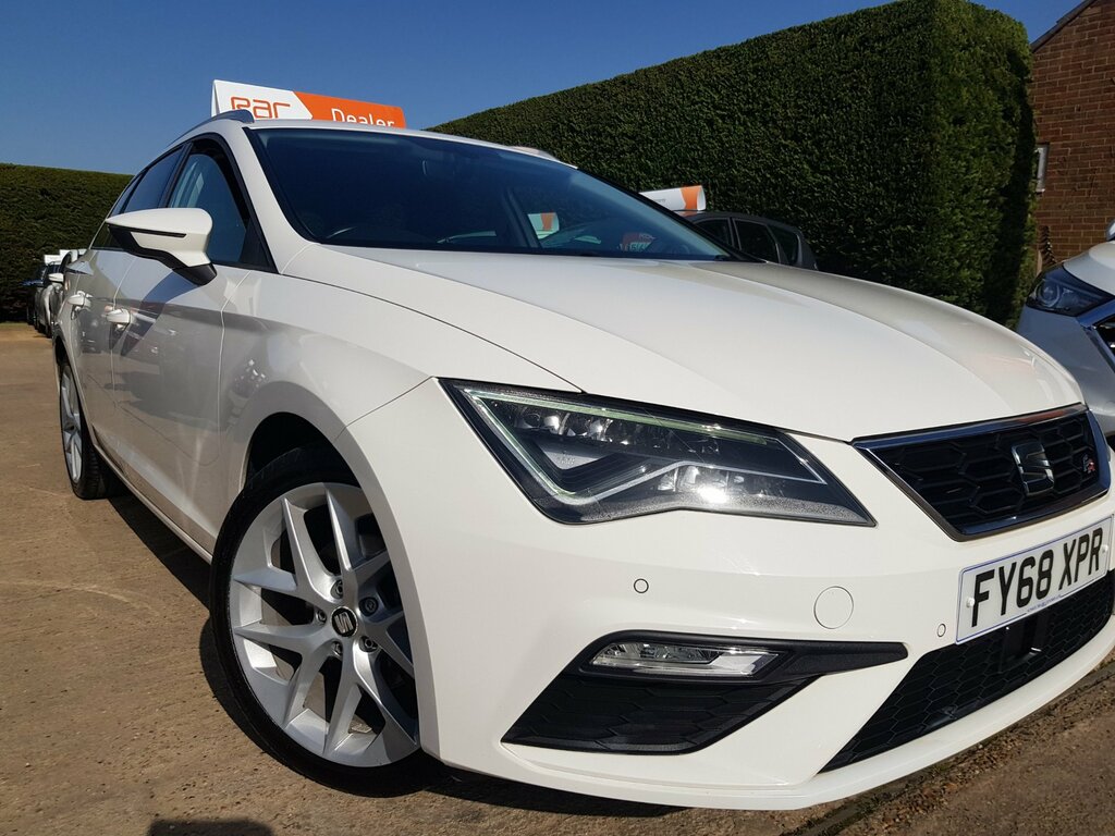 Seat Leon 1.5 Tsi Evo Fr Estate Parking Sensors FY68XPR White #4