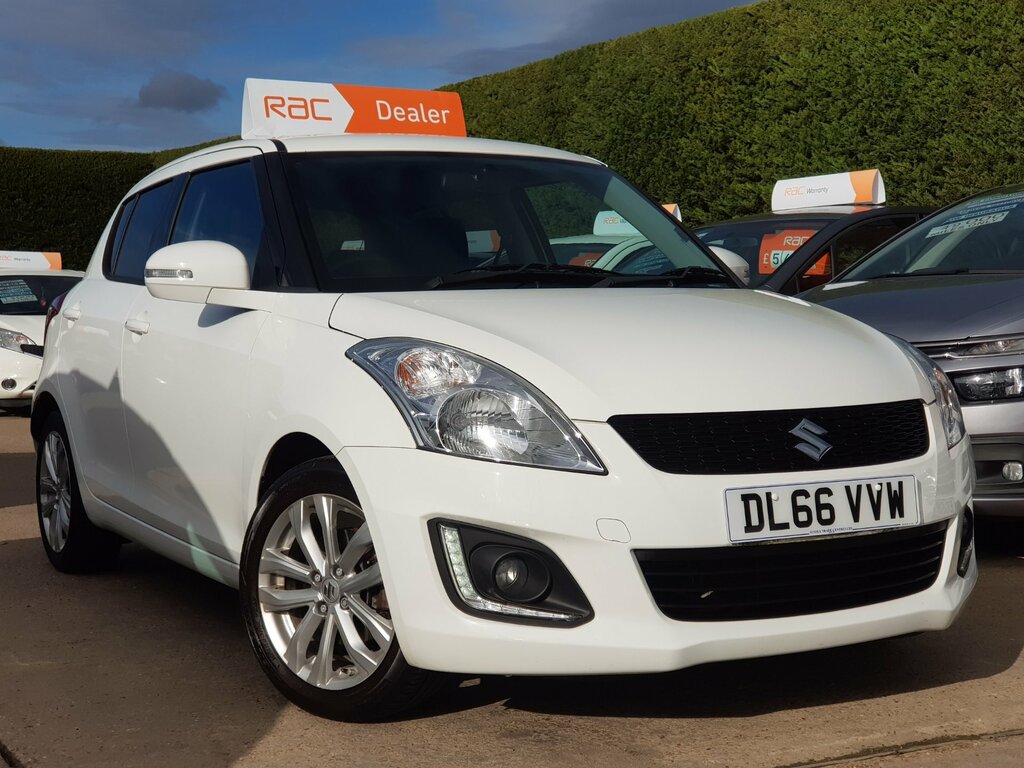 Suzuki Swift 1.2 Sz4 - 36,000 Miles, Low Tax Sat Nav White