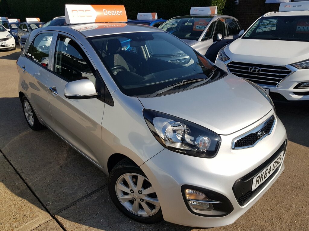 Kia Picanto 1.25 2 Hatchback Only 16,000 Miles Silver #3