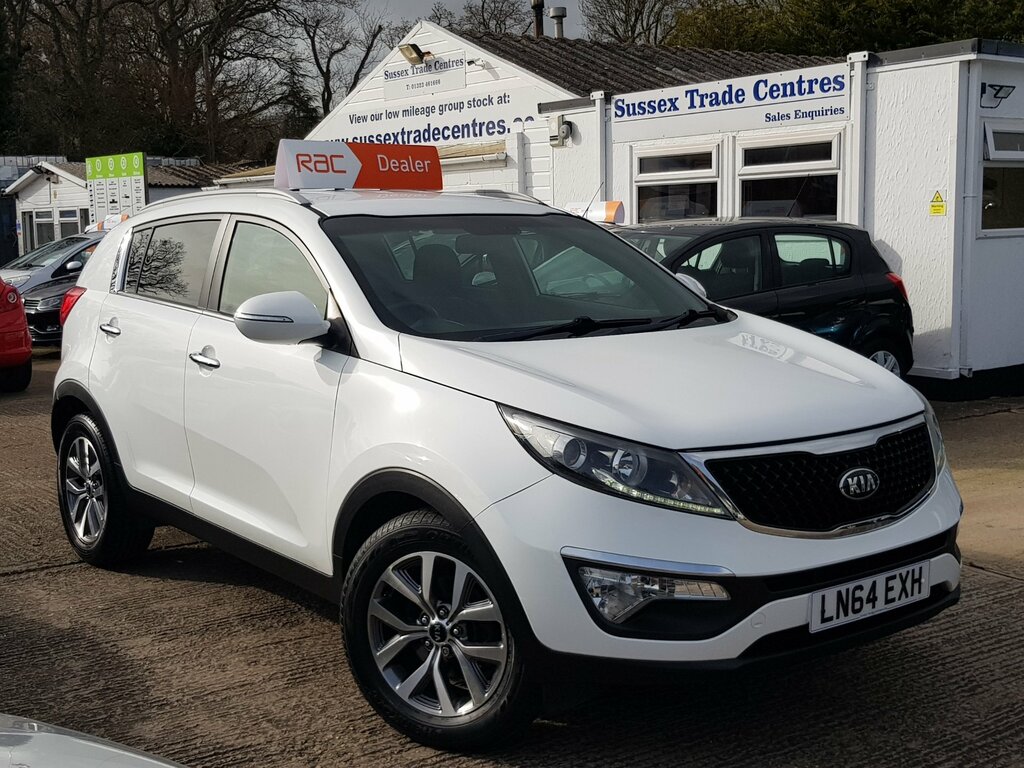 Kia Sportage 1.7 Crdi Eco Dynamics Locally Owned - Sat-nav Ca LN64EXH White #2