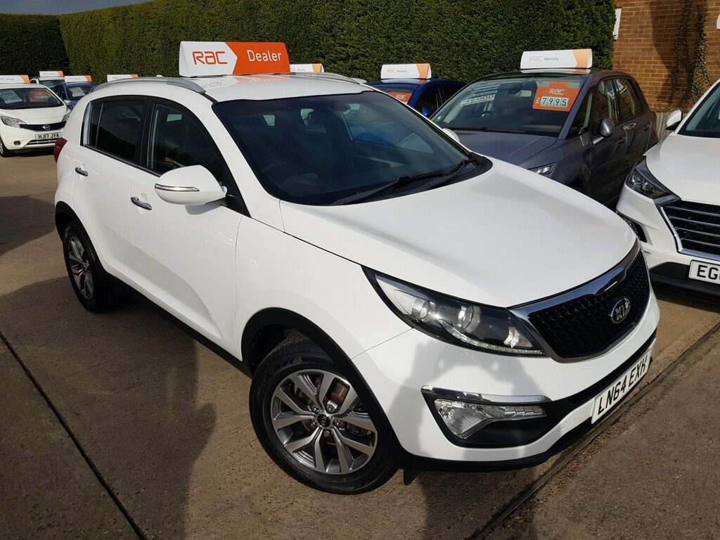Kia Sportage 1.7 Crdi Eco Dynamics Locally Owned - Sat-nav Ca LN64EXH White #3
