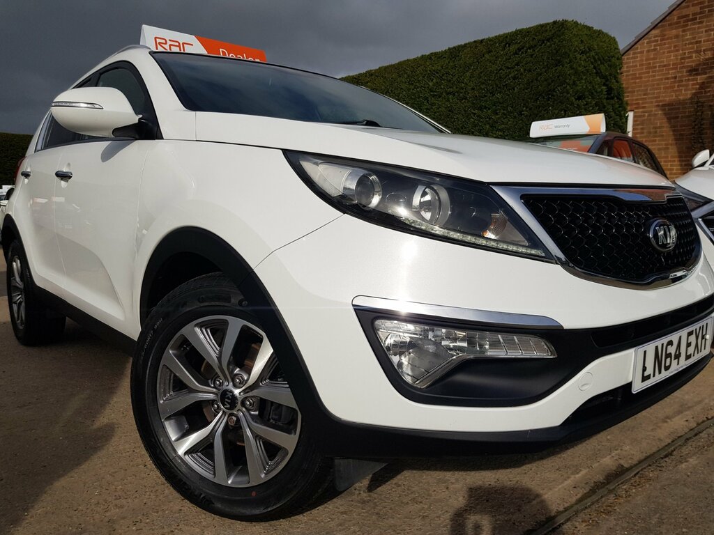 Kia Sportage 1.7 Crdi Eco Dynamics Locally Owned - Sat-nav Ca LN64EXH White #4