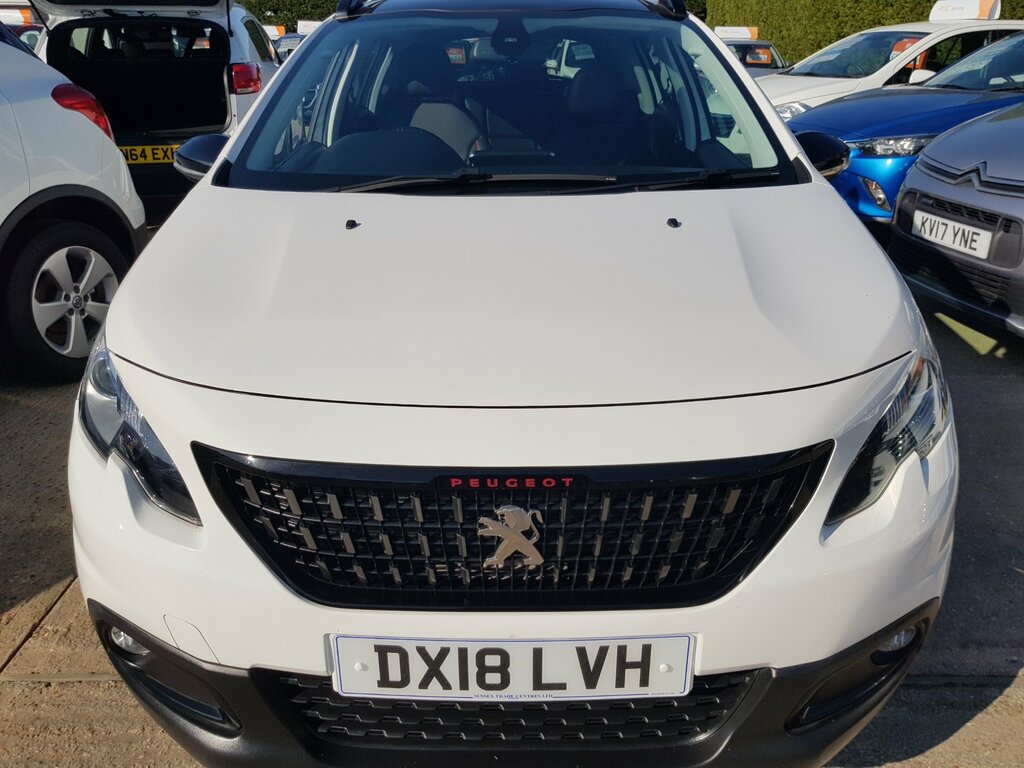 Peugeot 2008 1.2 Gt Line - Sat Nav Pan Roof DX18LVH White #4