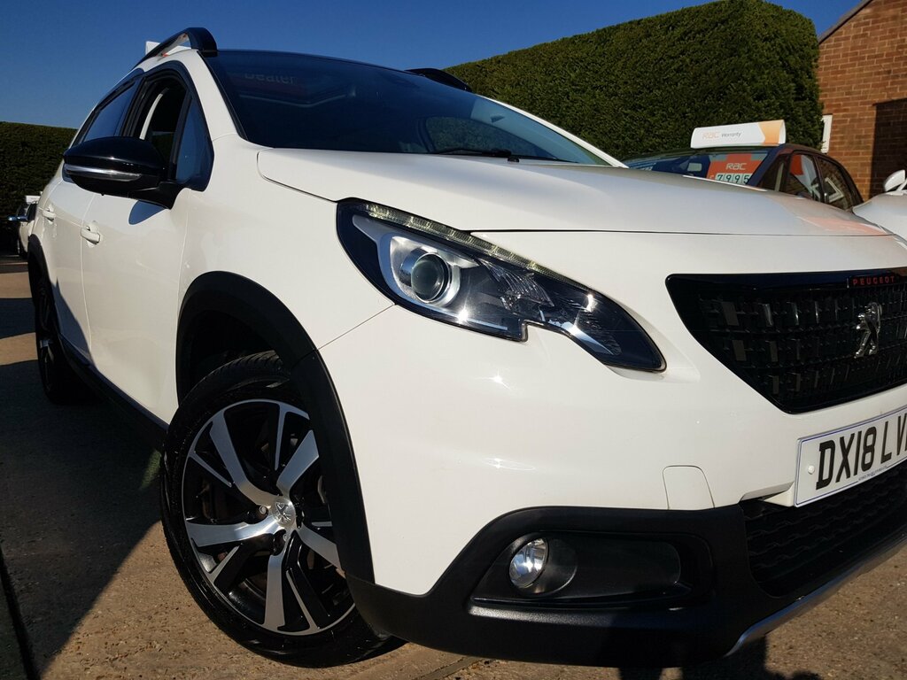 Peugeot 2008 1.2 Gt Line - Sat Nav Pan Roof DX18LVH White #3