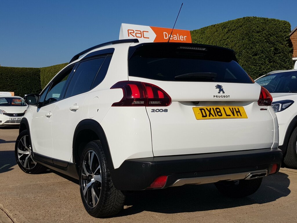 Peugeot 2008 1.2 Gt Line - Sat Nav Pan Roof DX18LVH White #6