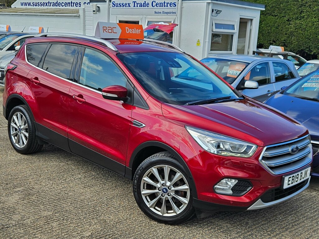 Ford Kuga 1.5T Titanium Edition - Low Mileage Sat Nav EB19BJK Red #4