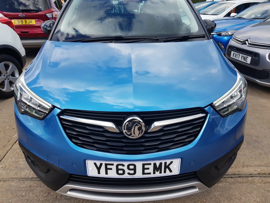Vauxhall Crossland X 1.2T Elite - Sat-nav, Only 29,000 Miles YF69EMK Blue #5