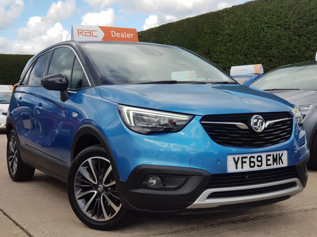 Vauxhall Crossland X 1.2T Elite - Sat-nav, Only 29,000 Miles Blue