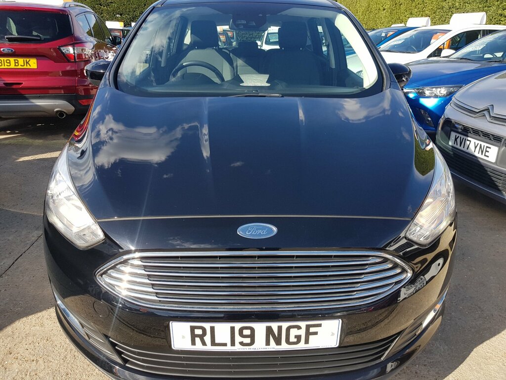 Ford C-Max 1.0T Titanium - Sat Nav, Exceptional Condition RL19NGF Black #6
