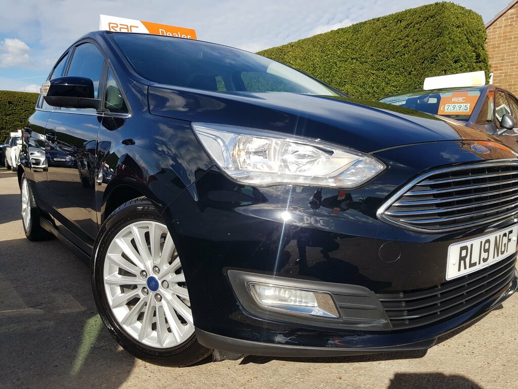 Ford C-Max 1.0T Titanium - Sat Nav, Exceptional Condition RL19NGF Black #5
