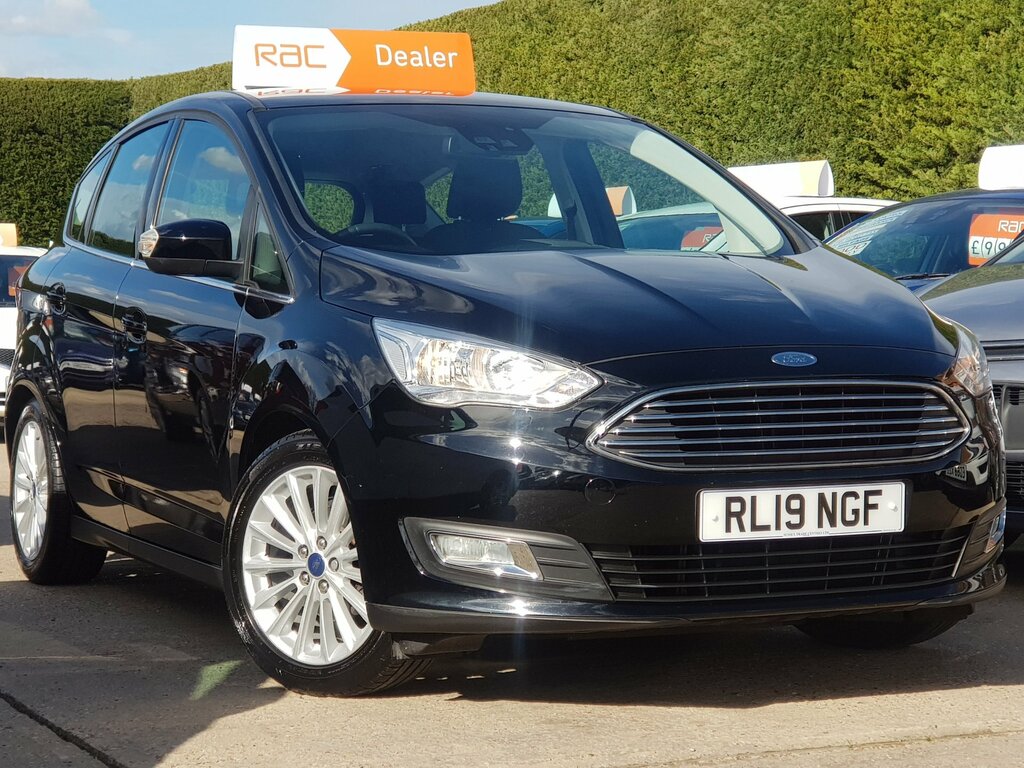Ford C-Max 1.0T Titanium - Sat Nav, Exceptional Condition Black