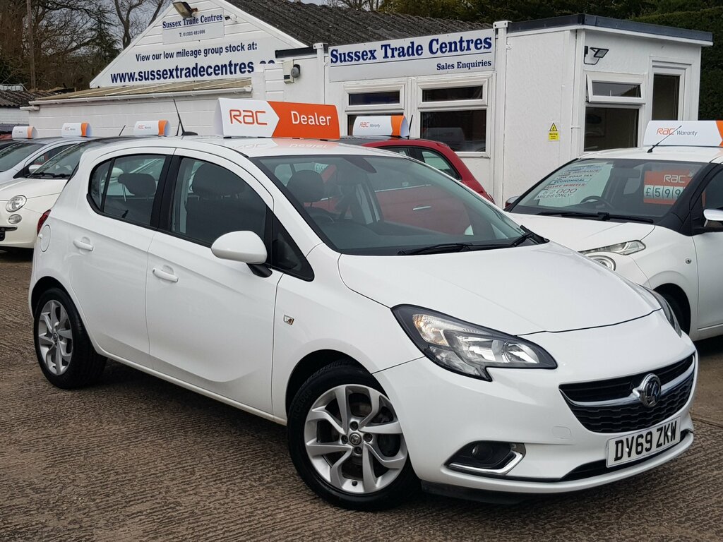 Vauxhall Corsa 1.4I Eco Sri - Sat Nav DV69ZKW White #2