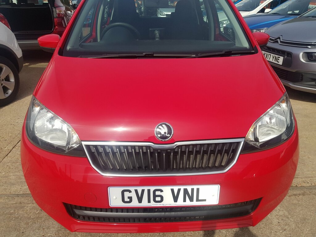 Skoda Citigo 1.0 Mpi Se - One Lady Owner - Full Service His GV16VNL Red #6