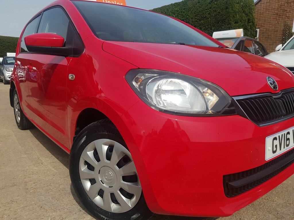 Skoda Citigo 1.0 Mpi Se - One Lady Owner - Full Service His GV16VNL Red #5