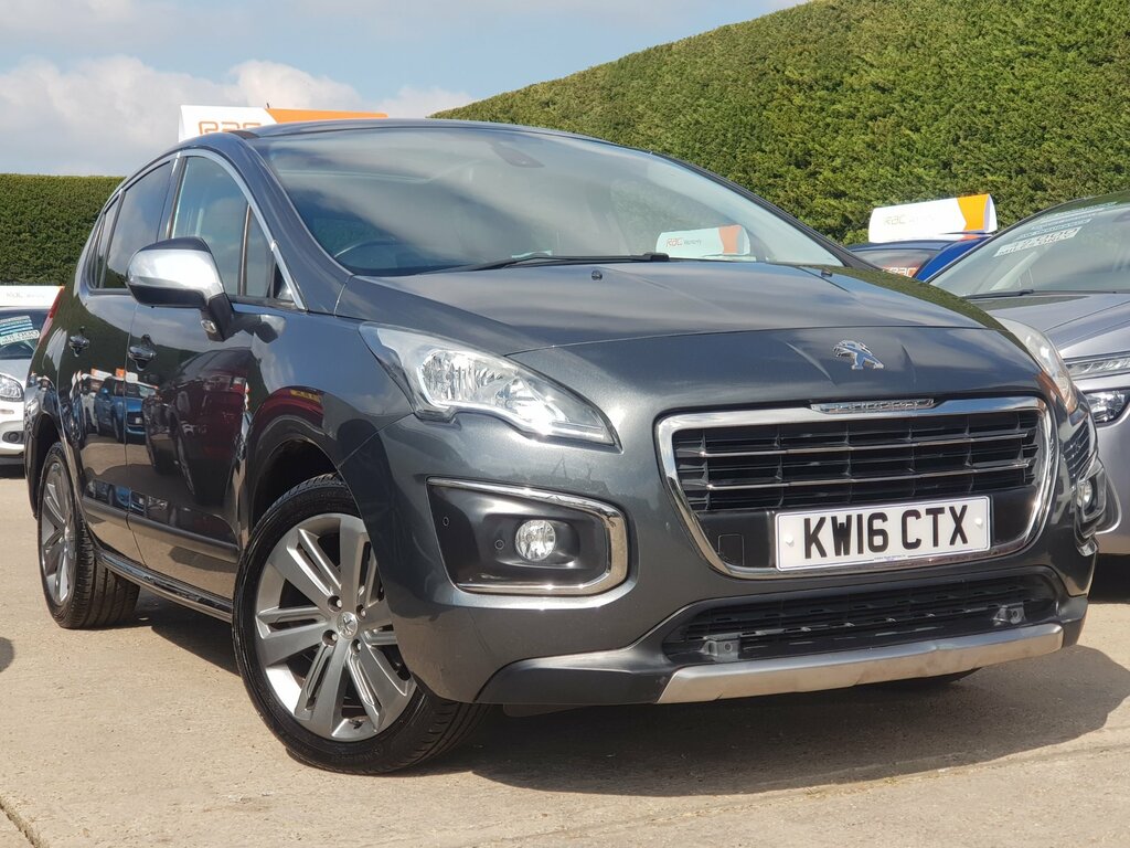 Peugeot 3008 1.6 Bluehdi Allure - Sat-nav Pan Roof. Low Tax Grey