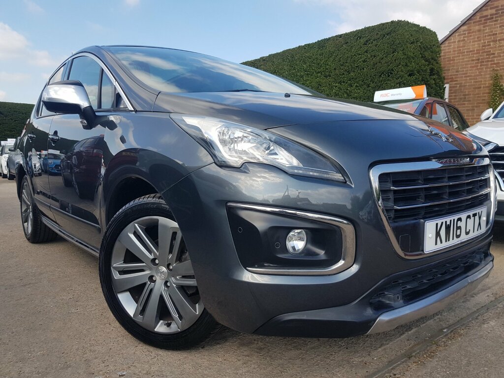 Peugeot 3008 1.6 Bluehdi Allure - Sat-nav Pan Roof. Low Tax KW16CTX Grey #4
