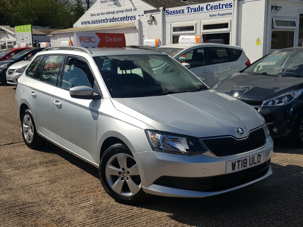 Skoda Fabia 1.0 Tsi Se Estate - Only 25,000 Miles WT18ULO Silver #2