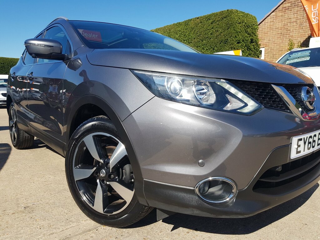 Nissan Qashqai 1.2 N-connecta - Pan-roof Sat-nav Grey #5