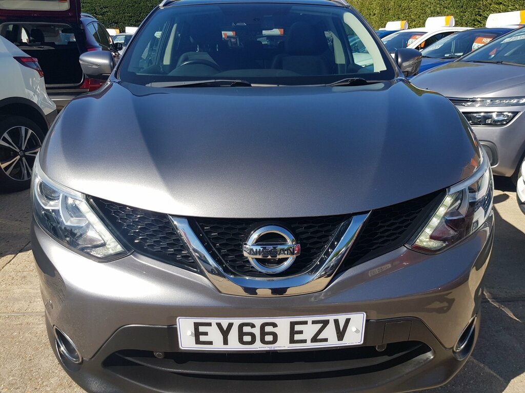 Nissan Qashqai 1.2 N-connecta - Pan-roof Sat-nav Grey #6