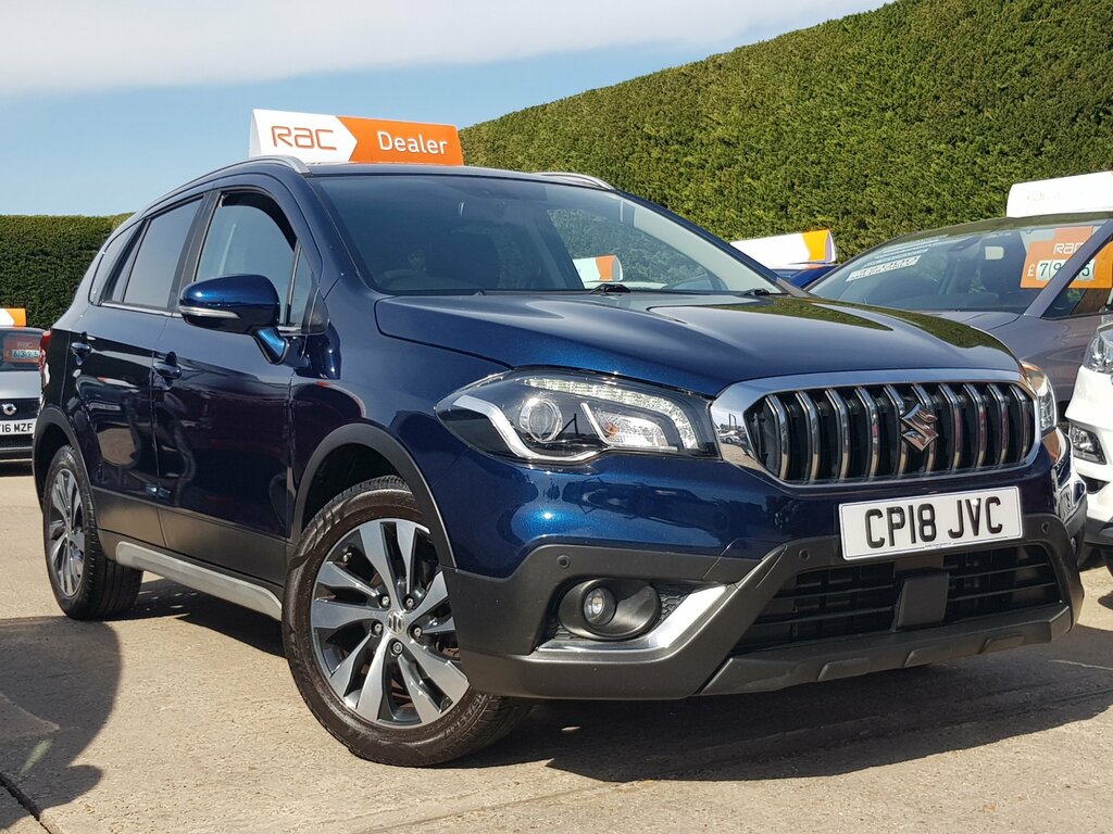 Suzuki SX4 S Cross S-cross 1.0 Bjet Sz-t - Sat Nav Camer Blue #3