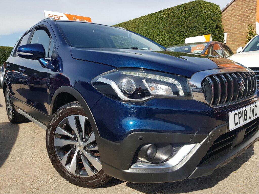 Suzuki SX4 S Cross S-cross 1.0 Bjet Sz-t - Sat Nav Camer Blue #4