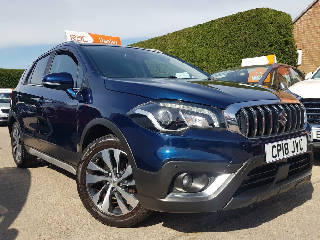 Suzuki SX4 S Cross S-cross 1.0 Bjet Sz-t - Sat Nav Camer Blue