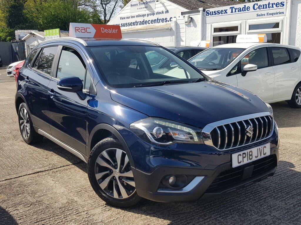 Suzuki SX4 S Cross S-cross 1.0 Bjet Sz-t - Sat Nav Camer Blue #2