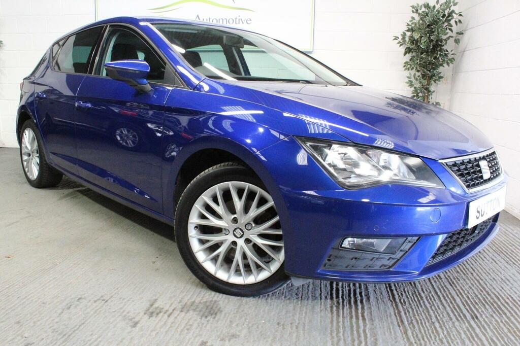 Seat Leon Hatchback 1.6 Tdi Se Dynamic Euro 6 Ss 201 Blue
