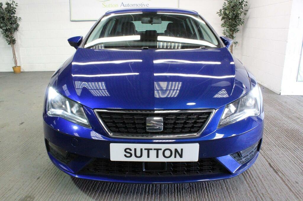 Seat Leon Hatchback 1.6 Tdi Se Dynamic Euro 6 Ss 201 LS68UAD Blue #4