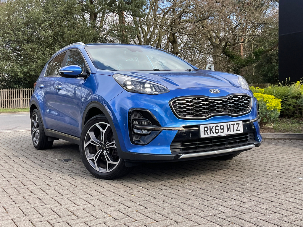 Kia Sportage 1.6 Crdi Ecodynamics Plus Gt Line Suv H Blue