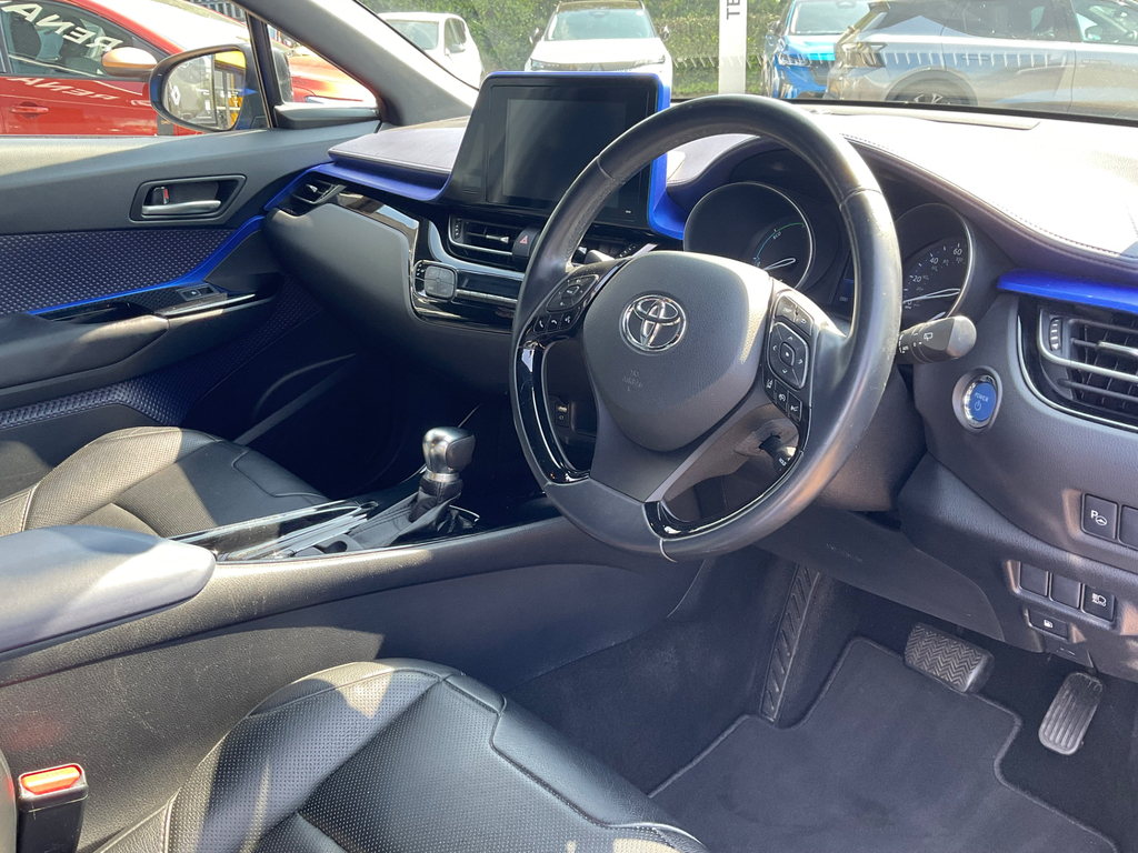 Toyota C-Hr 1.8 Vvt H Dynamic Suv Hybrid Cvt BP18AYX Blue #2