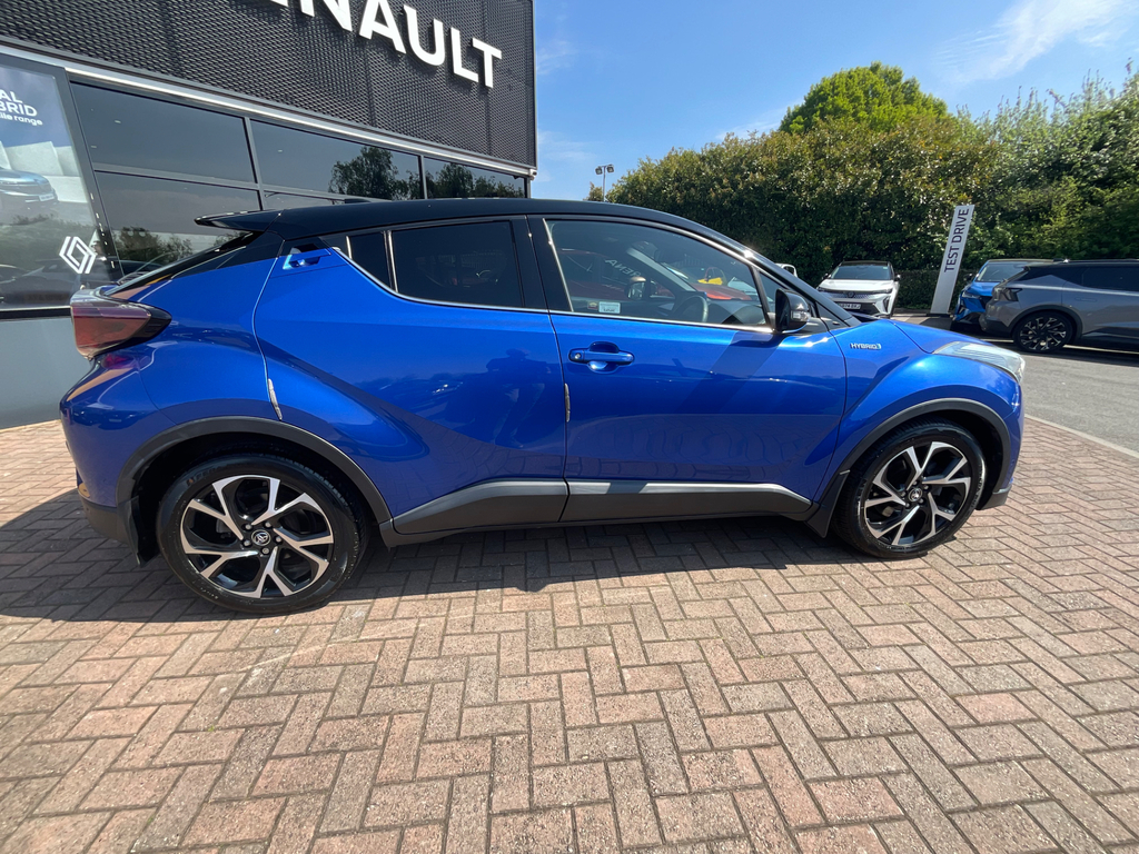 Toyota C-Hr 1.8 Vvt H Dynamic Suv Hybrid Cvt BP18AYX Blue #3