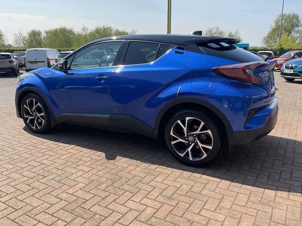 Toyota C-Hr 1.8 Vvt H Dynamic Suv Hybrid Cvt BP18AYX Blue #6
