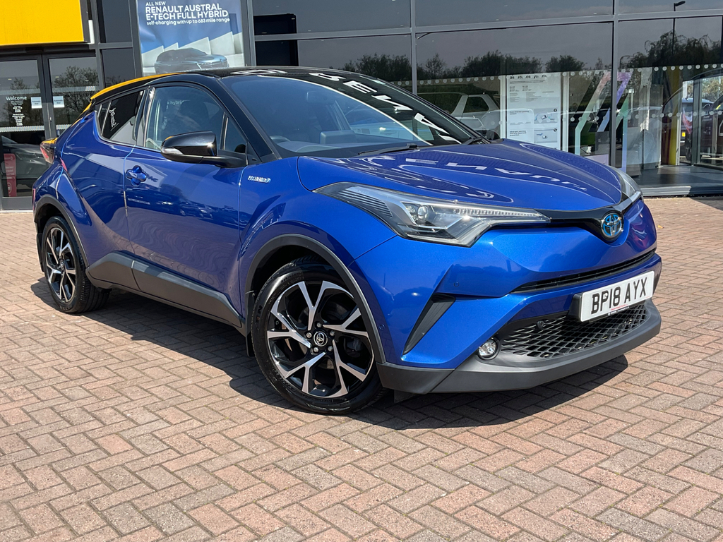 Toyota C-Hr 1.8 Vvt H Dynamic Suv Hybrid Cvt Blue