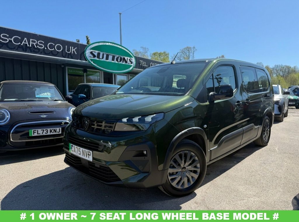 Peugeot e-Rifter Mpv Green