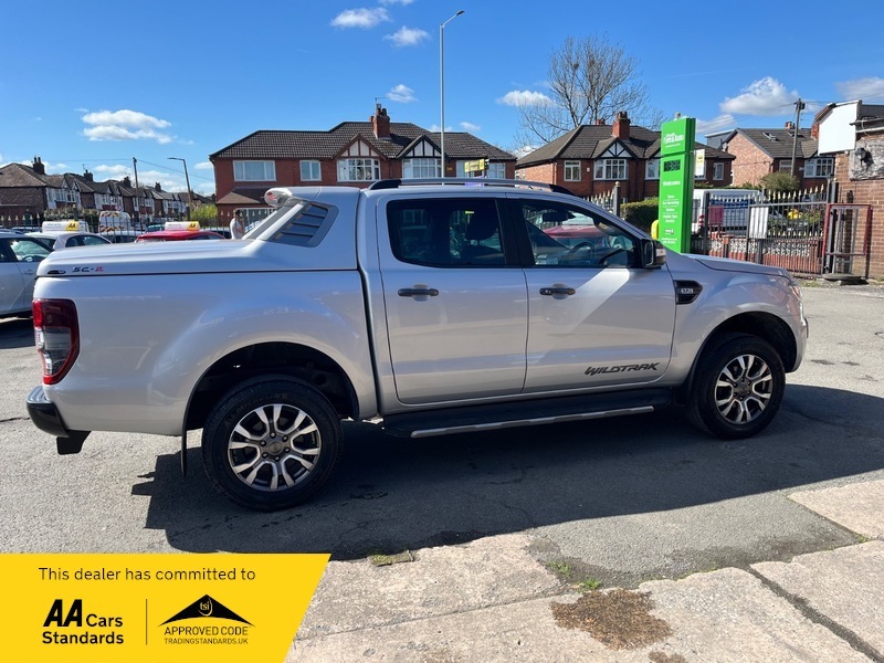 Ford Ranger 3.2 Tdci Wildtrak Pickup YH19BFE Silver #6