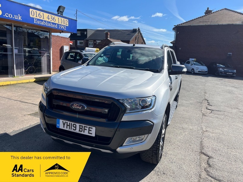 Ford Ranger 3.2 Tdci Wildtrak Pickup YH19BFE Silver #3