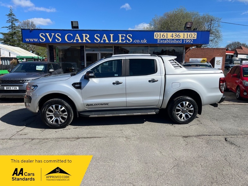 Ford Ranger 3.2 Tdci Wildtrak Pickup Silver