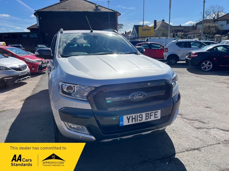 Ford Ranger 3.2 Tdci Wildtrak Pickup YH19BFE Silver #4