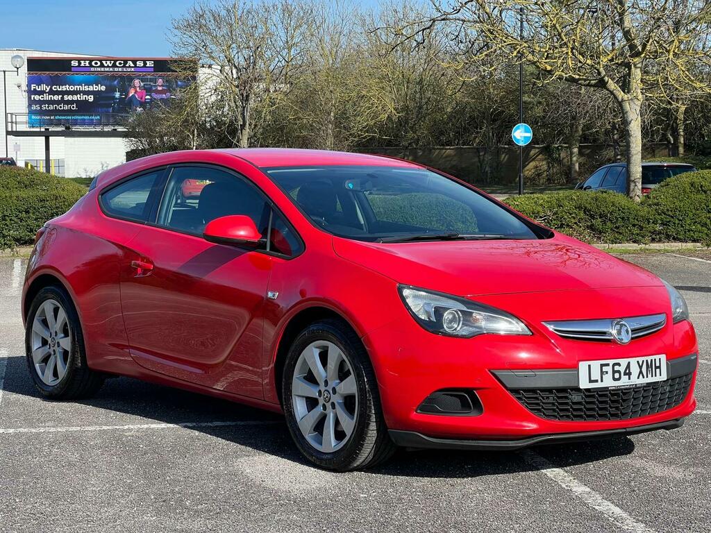 Vauxhall Astra GTC 1.4T Sport Euro 5 Red